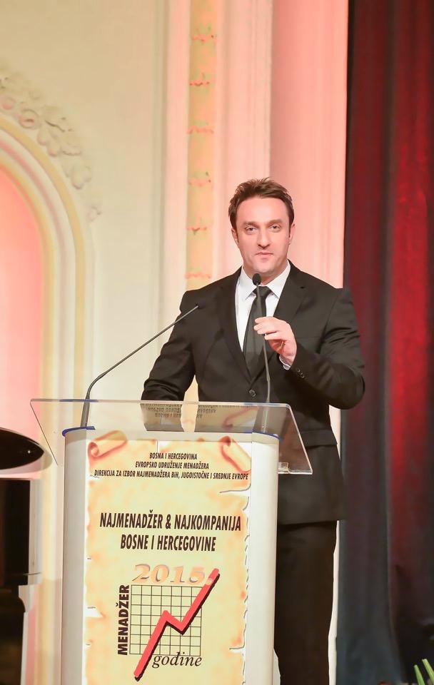 Amir Zukić, govor na ceremoniji Najmenadžer