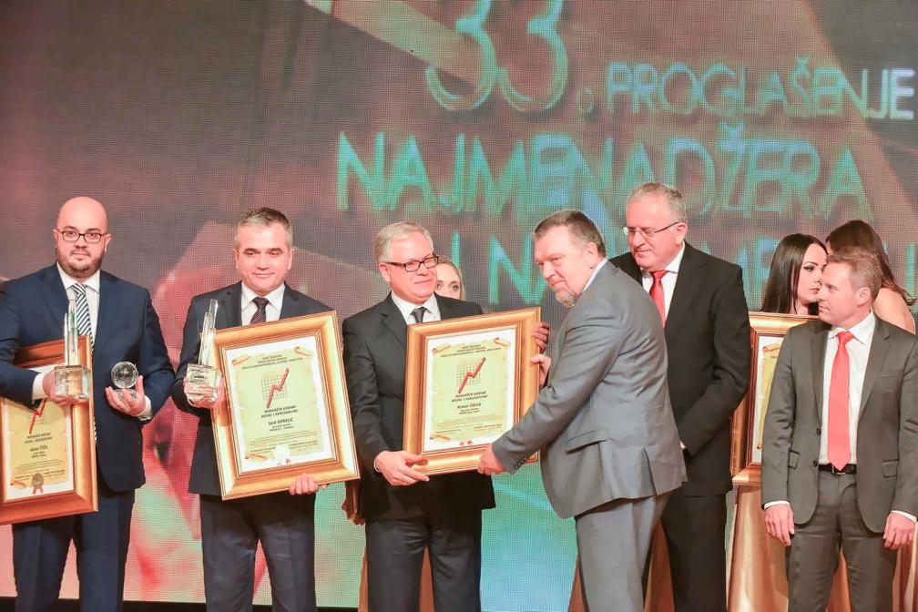 Kemal Čolak, nagrada Menadžer decenije