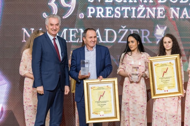 Veljko Golijanin, nagrada Menadžer Decenije, Najmenadžer BiH 2018
