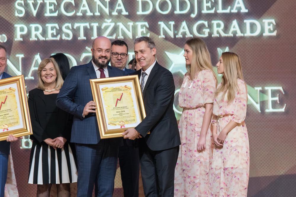 Adnan Šteta, nagrada Najmenadžer za najboljeg kantonalnog ministra BiH 2019