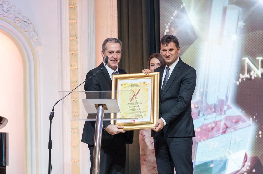 Fadil Novalić, nagrada Najmenadžer za najboljeg premijera BiH 2019