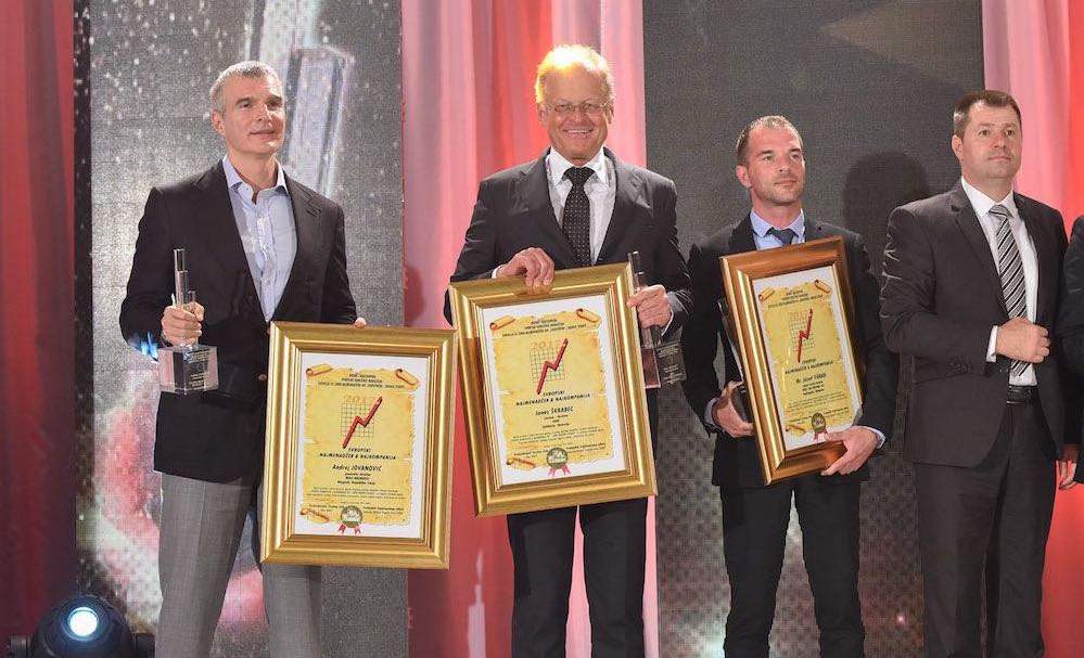 Andrej Jovanović, nagrada Najmenadžer Šampion biznisa