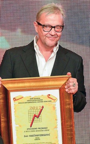 Emir Hadžihafizbegović, nagrada za kulturu, Najmenadžer
